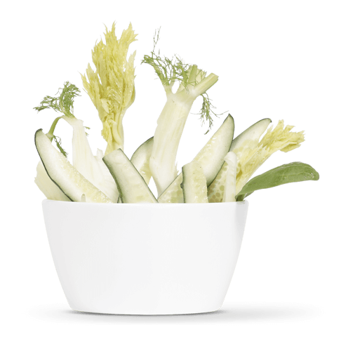 bowl with vegetables