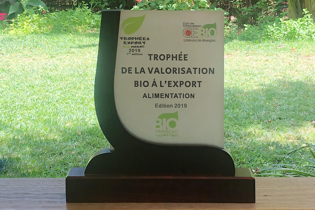 Les trophées “Export Bio Maroc 2019″